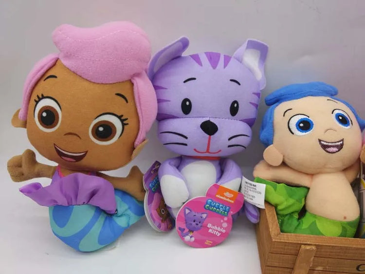 Nickelodoen Bubble Guppies Molly Gill Puppy Plush Soft Stuffed Doll Toy 7"