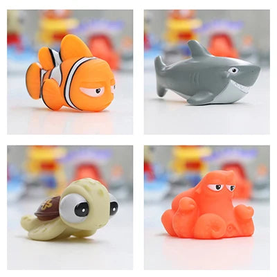 Baby Bath Toys Finding Nemo Dory Float Spray Water Squeeze Toys Soft Rubber Bathroom Play Animals children Bath Clownfish Toy