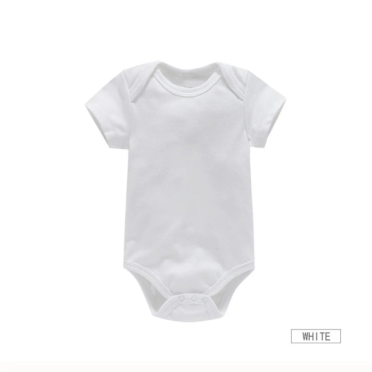 3PCS/Lot Baby Clothes Boy/Girl Baby Bodysuit Summer Clothes Solid Color Romper Soft Cotton Jumpsuit For Newborns Clothing 2021