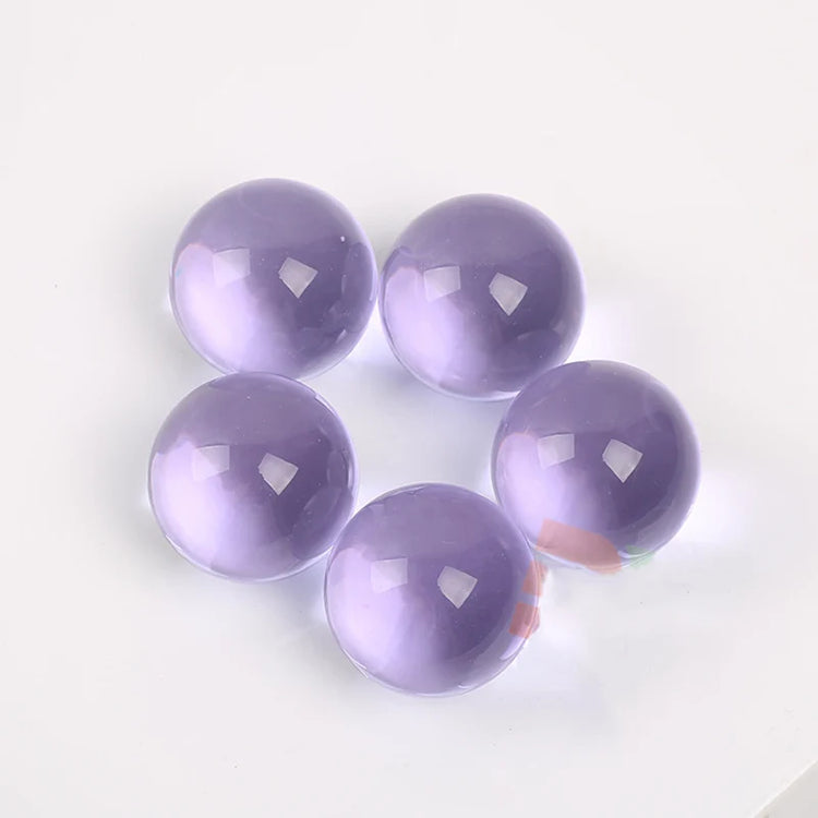 22mm Glass Marbles Balls Pinball Machine Charms Clear Home Fish Tank Decoration Vase Aquarium Toys for Kids 10pcs
