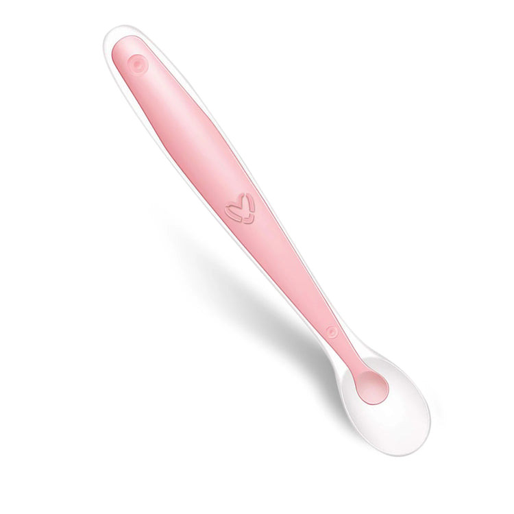 Baby Silicone Soft Spoon Training Feeding Spoons for Children kids Infants Temperature Sensing