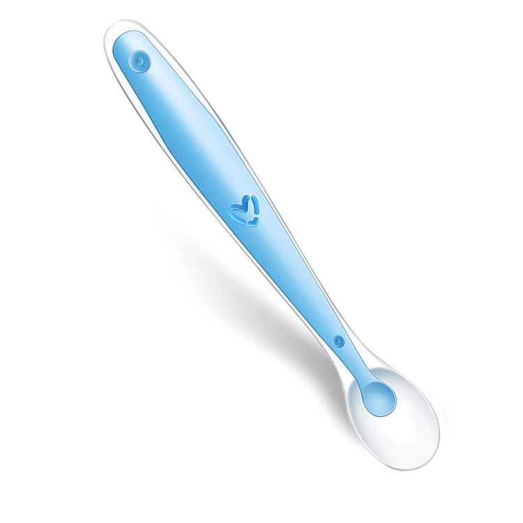 Baby Silicone Soft Spoon Training Feeding Spoons for Children kids Infants Temperature Sensing