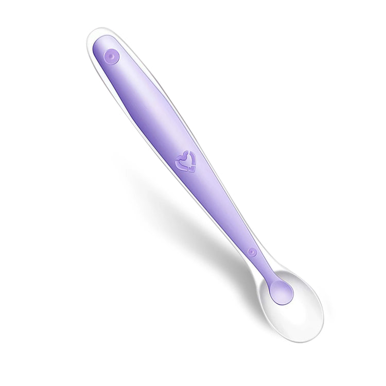 Baby Silicone Soft Spoon Training Feeding Spoons for Children kids Infants Temperature Sensing