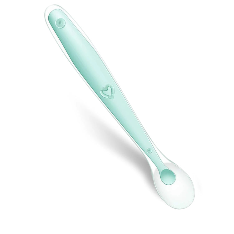 Baby Silicone Soft Spoon Training Feeding Spoons for Children kids Infants Temperature Sensing