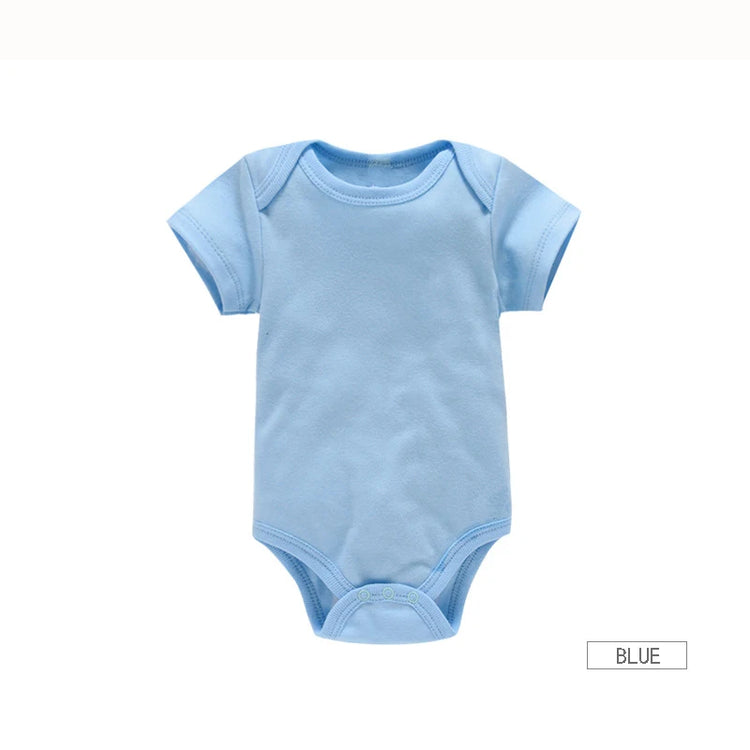 3PCS/Lot Baby Clothes Boy/Girl Baby Bodysuit Summer Clothes Solid Color Romper Soft Cotton Jumpsuit For Newborns Clothing 2021
