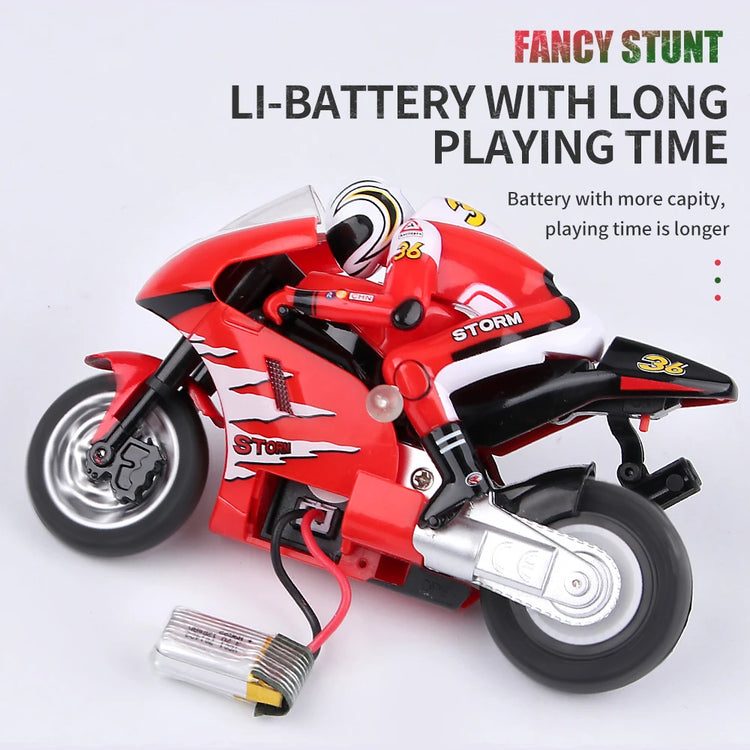 Mini RCMotorcycle small toys Kids Motorcycle Electric Remote Control Car mini motorcycle Recharge 2.4Ghz Racing Motorbike Toys