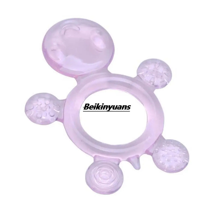 Baby Teeth Grinder Baby Soft Teeth Gum Pure Silicone Bite Gum Toys for 3-24 months