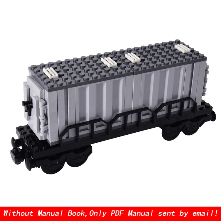 MOC City Creative Idea Technical Train Base Wheel Carriage Building Blocks Bricks Assembled DIY Toys for Kids Christmas giftS