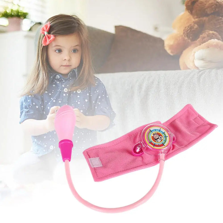 Kids Pretend Toy Doctor Medical Toys 2-4 Years Doctor Kit Kids Set Speaking At Home Doctor Nurses Blood Pressure Toys Medical