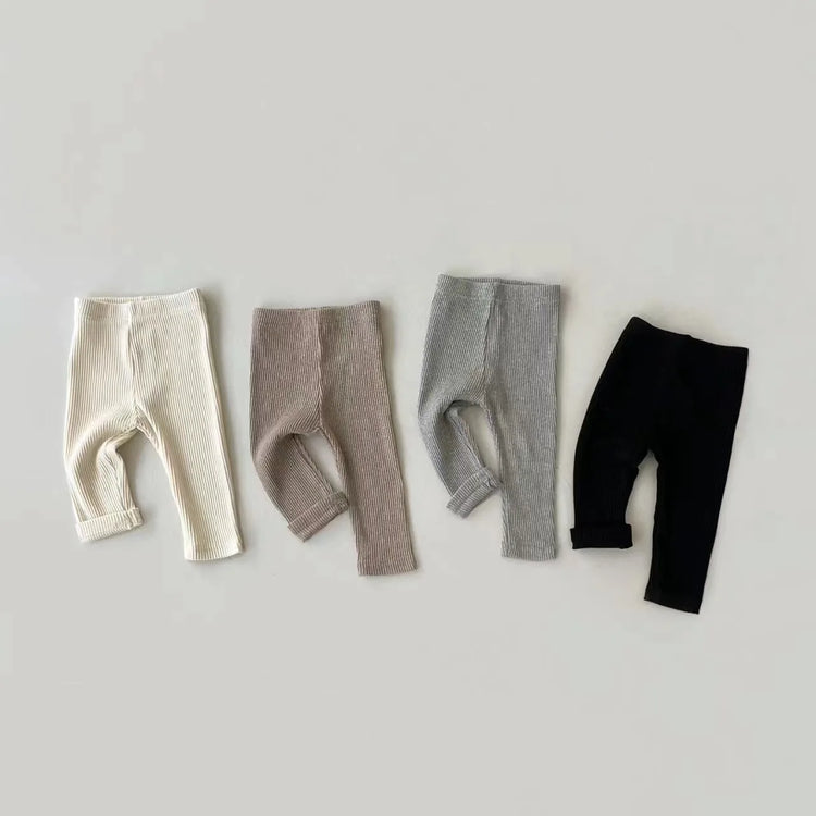 0-3Yrs Casual Infant Baby Boys Girls Pure Color Pants Children's Clothes Pants Spring Summer Kids Baby Girls Boys Stripe Pants