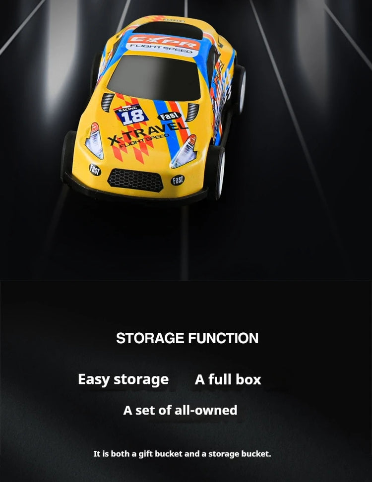 30PCS 50PCS Mini Alloy Car Model Set with Storage Box Diecast Cars Toys for Boys Sliding Inertia Vehicle Children Toy Kit Gifts