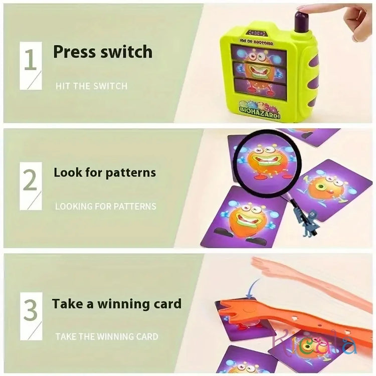 Family Fun Puzzle Game For 2-4 Players Enhances Speed Vision Ideal for Christmas Gifts Party Game Puzzle Board Game Toy For Kid