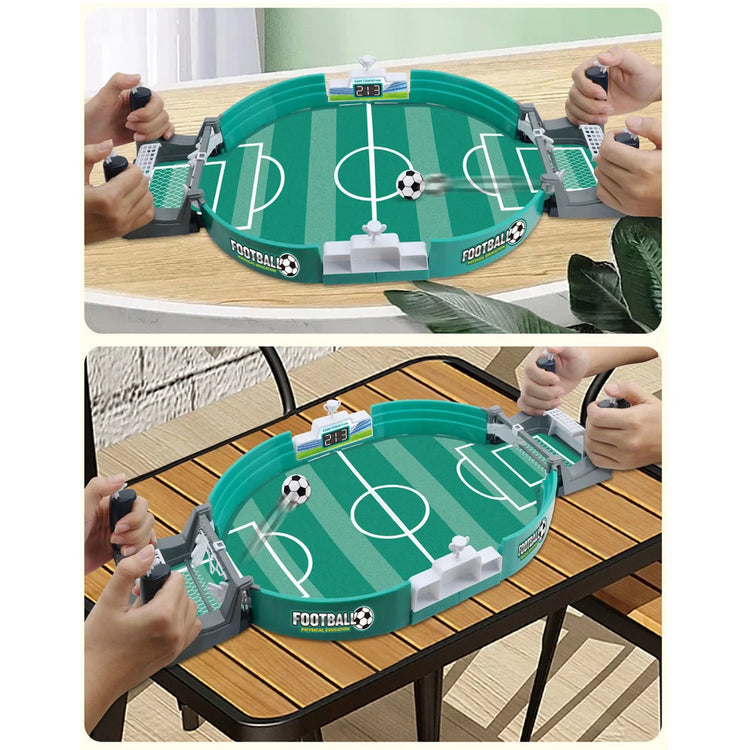 miYou Desktop Toy Sports Games Football Table with 6 Football Desktop Interactive Soccer Games Toy for Kids Adult Christmas Gift