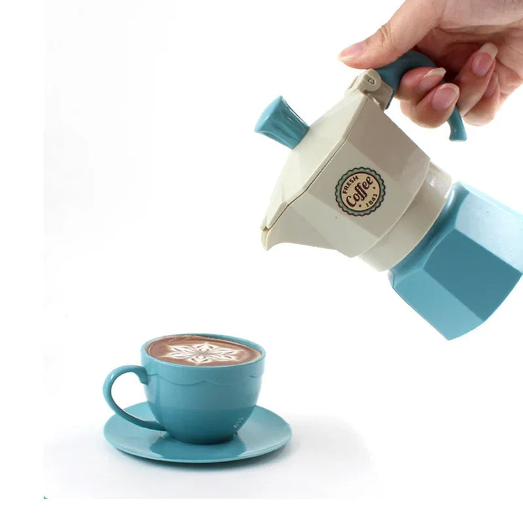 Pretend Play Simulation Coffee Set Tableware Play House/Outdoor Kitchen DIY Afternoon Tea Game Toy For Children Kids Gift