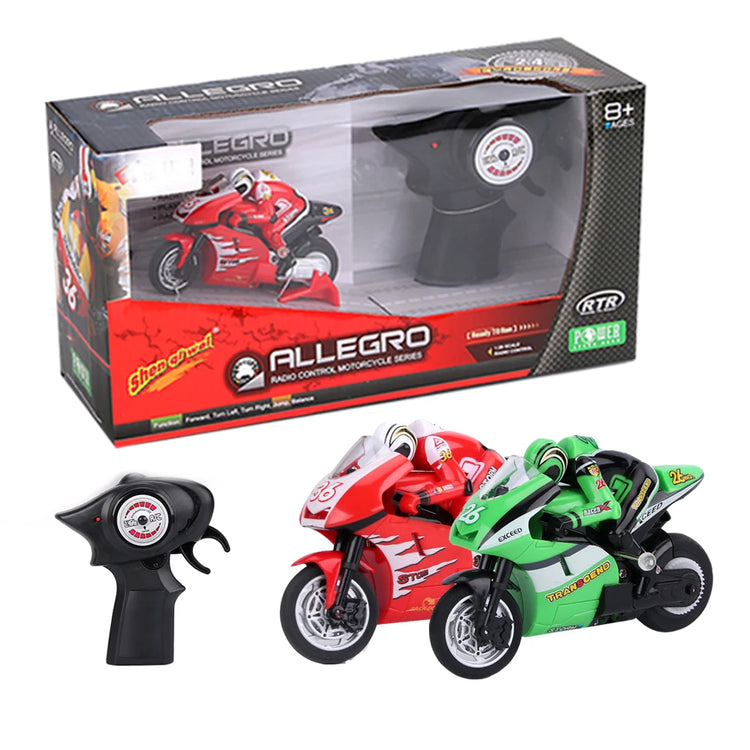 Mini RCMotorcycle small toys Kids Motorcycle Electric Remote Control Car mini motorcycle Recharge 2.4Ghz Racing Motorbike Toys