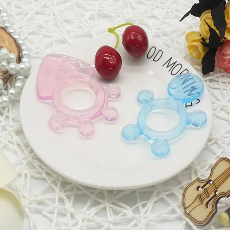 Baby Teeth Grinder Baby Soft Teeth Gum Pure Silicone Bite Gum Toys for 3-24 months