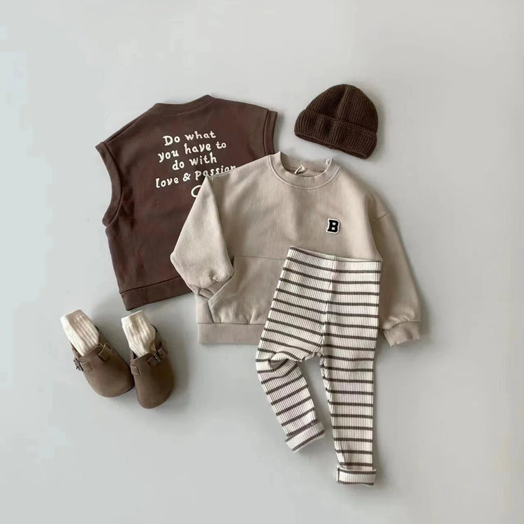0-3Yrs Casual Infant Baby Boys Girls Pure Color Pants Children's Clothes Pants Spring Summer Kids Baby Girls Boys Stripe Pants