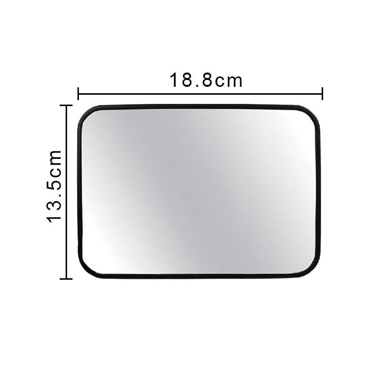 EAFC Adjustable Wide Car Rear Seat Mirror Baby/Child Seat Car Safety Mirror Monitor Square Safety Car Baby Mirror Car Interior