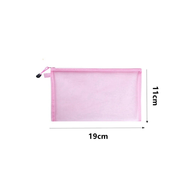 3pcs Toy storage bag 1pc building block puzzle sub-package bag children small particle zipper transparent finishing storage box