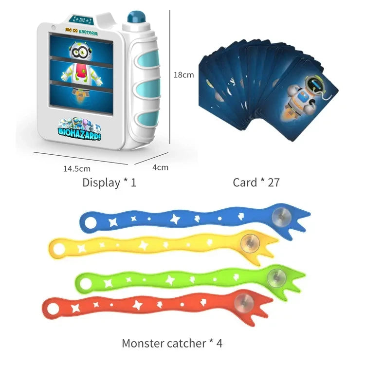 Family Game Hunting Monster Card Space Catcher Camera Puzzle Toy Brain Hand Eye Training Interesting Tabletop Game 2-4 Players