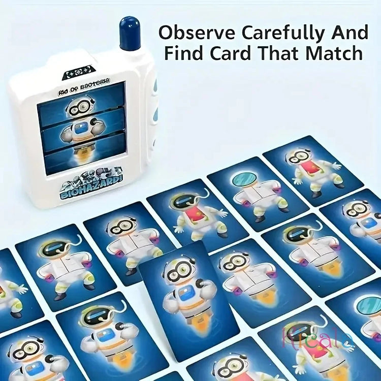 Family Game Hunting Monster Card Space Catcher Camera Puzzle Toy Brain Hand Eye Training Interesting Tabletop Game 2-4 Players