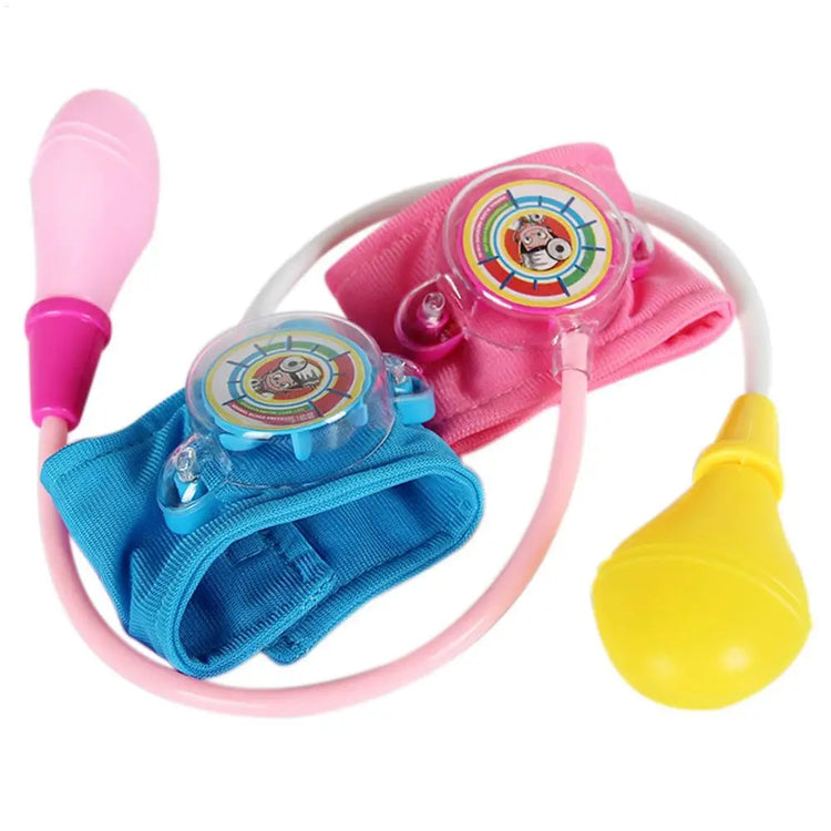 Kids Pretend Toy Doctor Medical Toys 2-4 Years Doctor Kit Kids Set Speaking At Home Doctor Nurses Blood Pressure Toys Medical