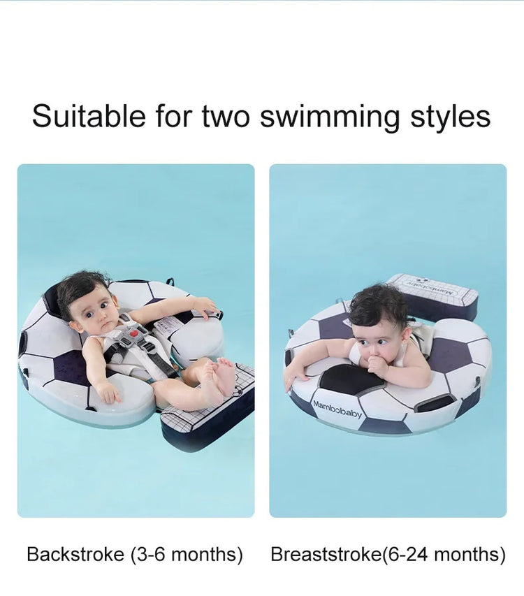 Water Toys Baby Swim Rings Non Inflatable Waist Ring With Sunshade Floating Boards Use For 3-24 Months Age Boys Girls