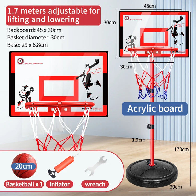 Creative basketball toy combination set