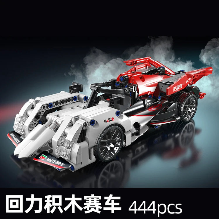 ToylinX Cars Building Sets MOC Remote Control Car Building Blocks Car Cool Collectible Model Car Kits Building Toys