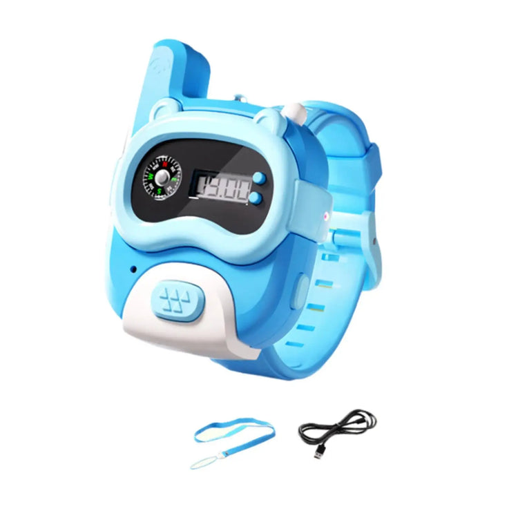 Walkie Talkie Watch Cute Walkie Talkies for Kids for Hiking Accessories Outside Birthday Gifts 4-6 Years Old Girls and Boys