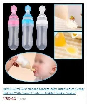 Baby Silicone Soft Spoon Training Feeding Spoons for Children kids Infants Temperature Sensing