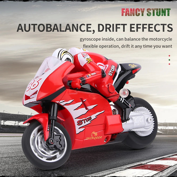 Mini RCMotorcycle small toys Kids Motorcycle Electric Remote Control Car mini motorcycle Recharge 2.4Ghz Racing Motorbike Toys
