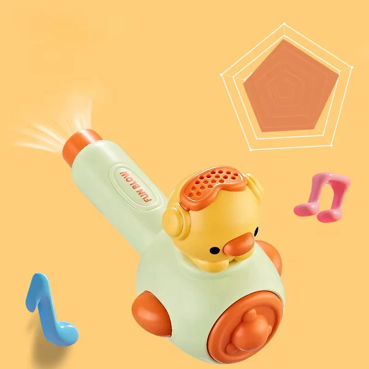 Montessori Toys for Kids Blowing Pipe Floating Ball Balloon Whistle Toys 2-4 Year Children Oral Muscle Training Educational Toys