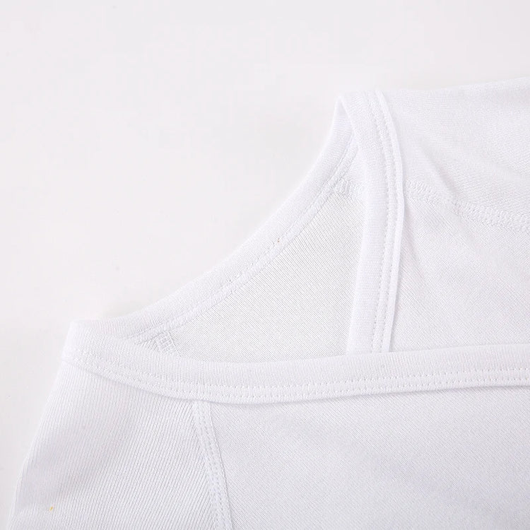 Baby Clothes Romper Baby Boys Clothes Girl Clothes Kids Long Sleeve 100% Cotton Overall White Baby Newborn Overalls Side Opening