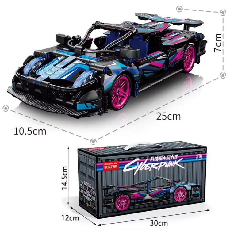 City Speed Car Building Blocks 451PCS Luxury Auto Racing Vehicle with Super Racers Bricks Toys for Children Boy Gift