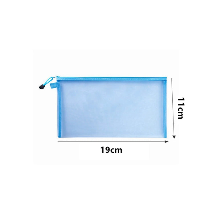 3pcs Toy storage bag 1pc building block puzzle sub-package bag children small particle zipper transparent finishing storage box