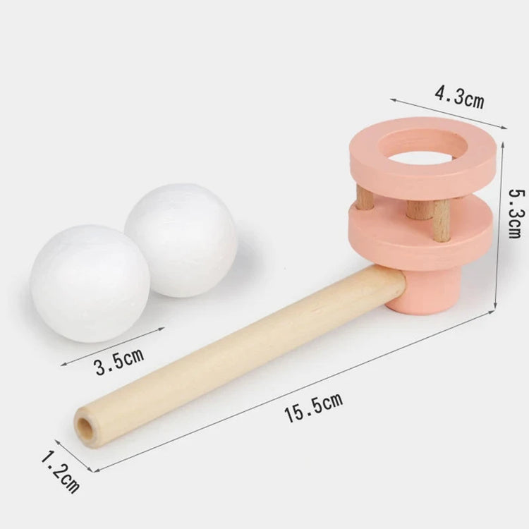 Montessori Toys for Kids Blowing Pipe Floating Ball Balloon Whistle Toys 2-4 Year Children Oral Muscle Training Educational Toys