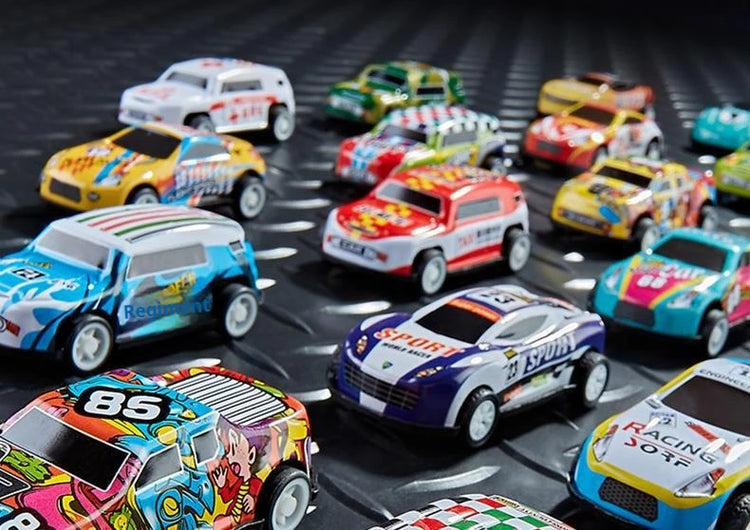 30PCS 50PCS Mini Alloy Car Model Set with Storage Box Diecast Cars Toys for Boys Sliding Inertia Vehicle Children Toy Kit Gifts