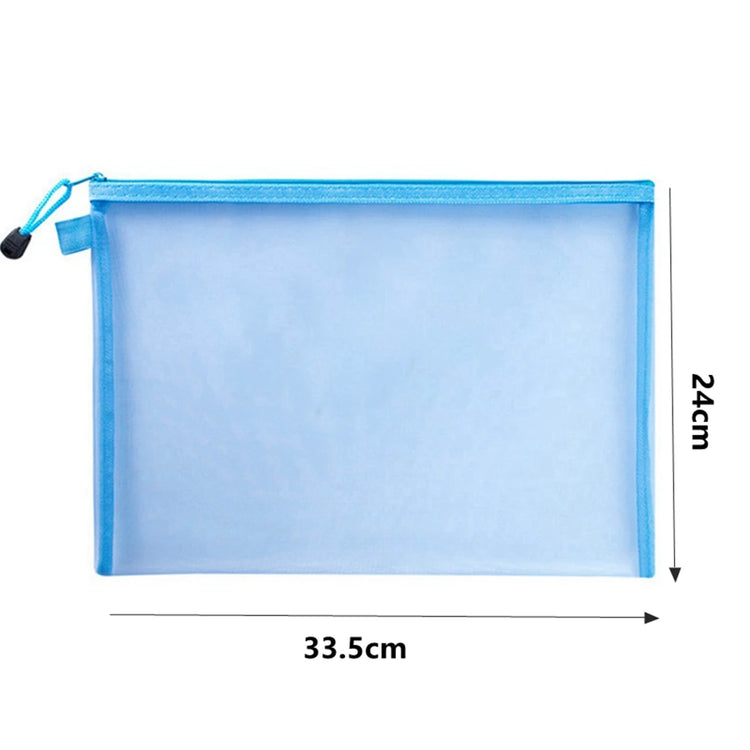 3pcs Toy storage bag 1pc building block puzzle sub-package bag children small particle zipper transparent finishing storage box