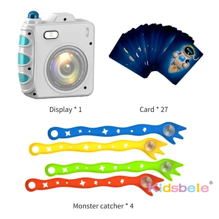 Family Game Hunting Monster Card Space Catcher Camera Puzzle Toy Brain Hand Eye Training Interesting Tabletop Game 2-4 Players