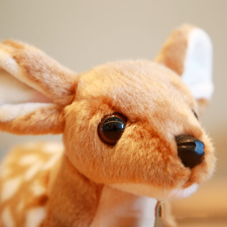 Q0KB Cartoon Sika Deer Short Plush for DOLL Delicate Craft for 6-8 Year Old Kids Relieve Stress Party Favor Girls Gift Suppli