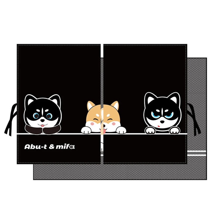 Magnetic Cartoon Car Curtain Car Side Gear Sunshade Car Side Window Visor for Children Sun Protection Heat Insulation Sun Blind