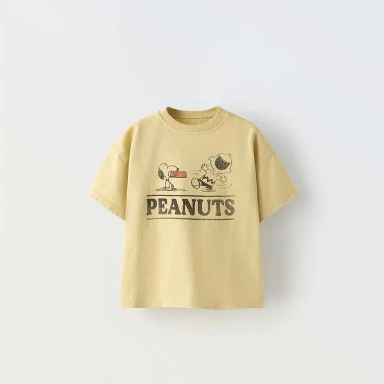 Fashion Brand Design Children T-shirt Summer Clothing Cartoon Short-sleeved Top Kids Boys Clothes Crewneck Pullover T Shirts