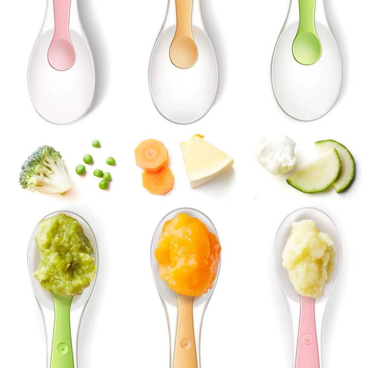 Baby Silicone Soft Spoon Training Feeding Spoons for Children kids Infants Temperature Sensing