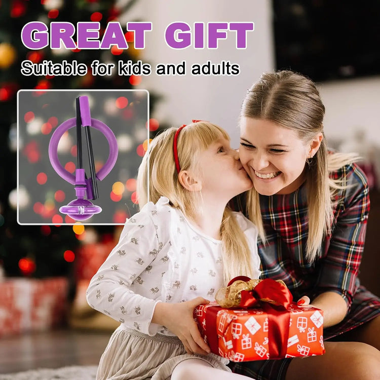 Portable Foldable Colorful Flash Wheel Swing Skip Ball, Kids Toys for Girls & Boys, Sports Fitness for Kids & Adults. Gifts