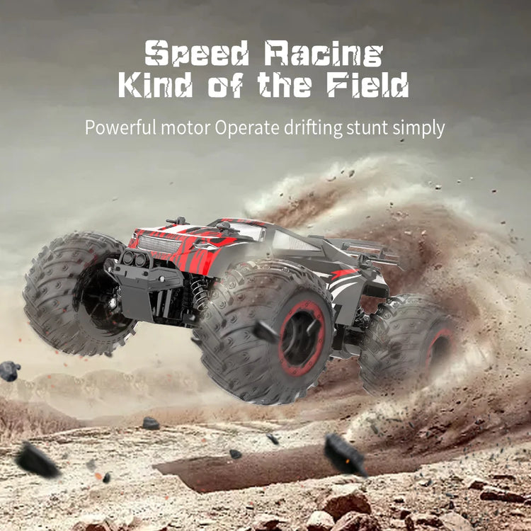 JJRC Q105 1:18 Remote Control Car 25KM/h With Led Lights 2.4G Inductor RC Off-Road Cars High Speed Brushless Motor Children Toys