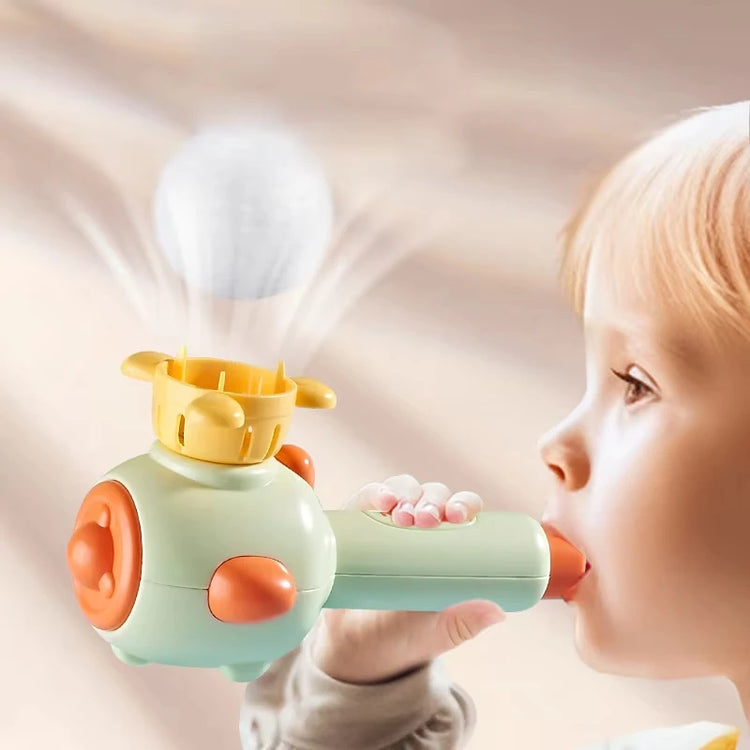 Montessori Toys for Kids Blowing Pipe Floating Ball Balloon Whistle Toys 2-4 Year Children Oral Muscle Training Educational Toys