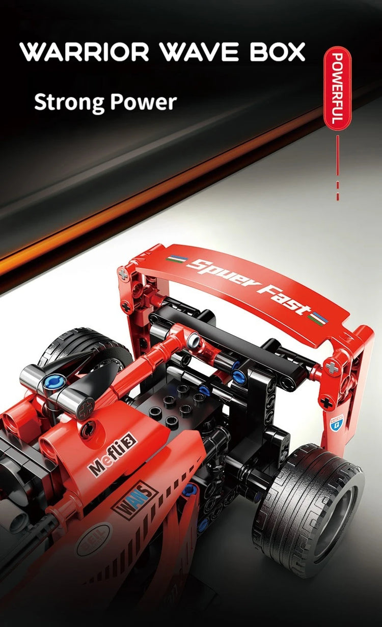 ToylinX Cars Building Sets MOC Remote Control Car Building Blocks Car Cool Collectible Model Car Kits Building Toys