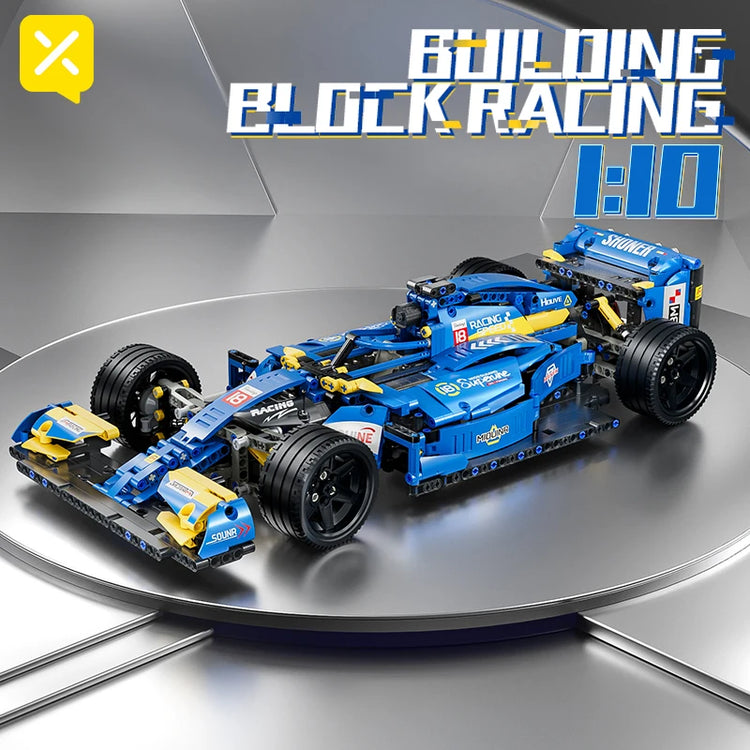ToylinX Cars Building Sets MOC Remote Control Car Building Blocks Car Cool Collectible Model Car Kits Building Toys