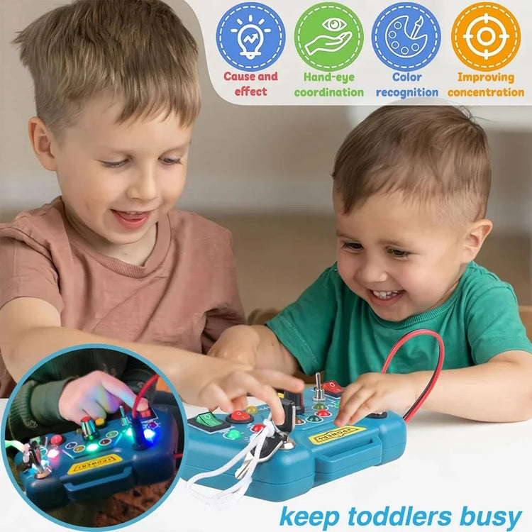Montessori Busy Board β Sensory Toy for Toddlers